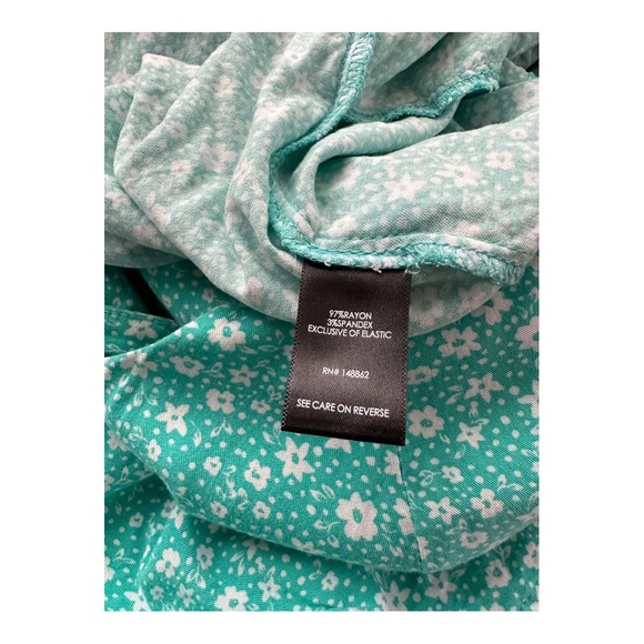 Torrid Challis Romper in GREEN Size OO - Picture 6 of 11